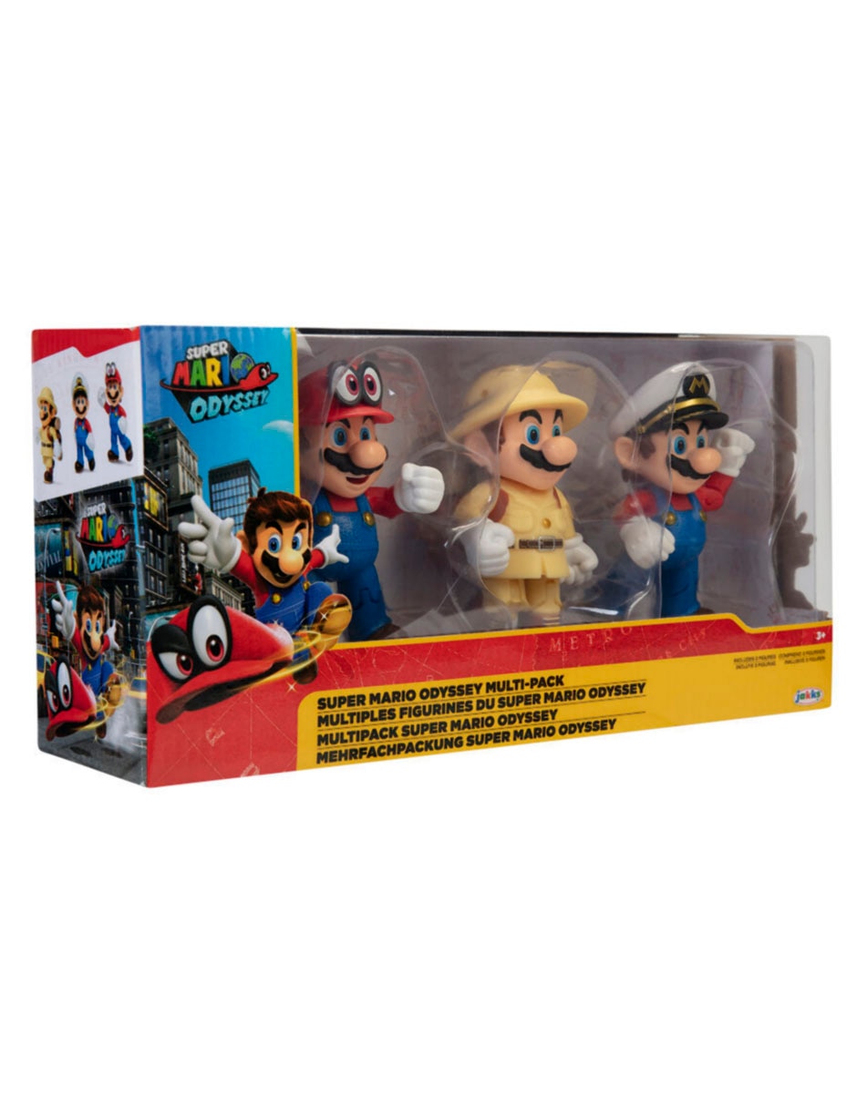 Set figura Super Mario Odyssey Mario Bros Collectors 2