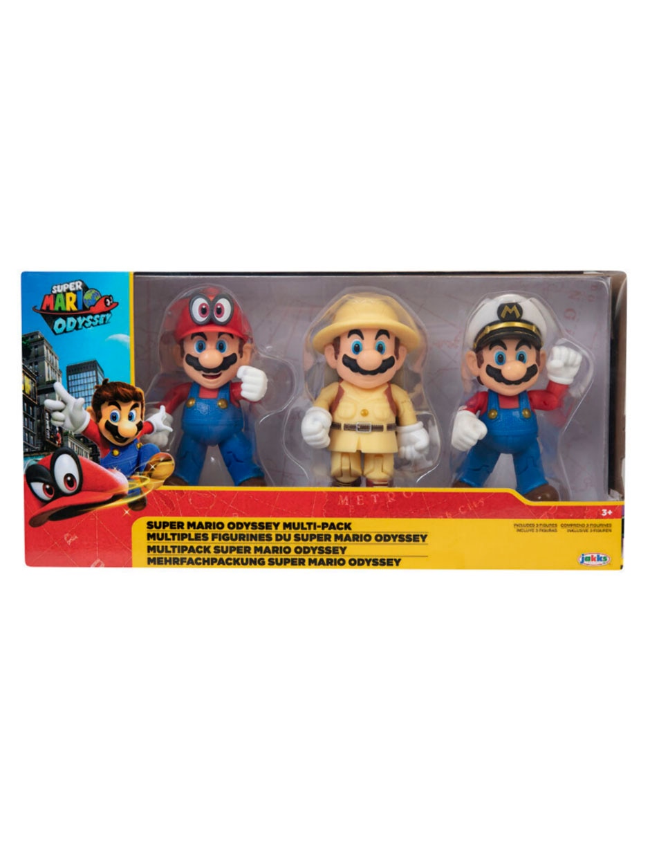 Set figura Super Mario Odyssey Mario Bros Collectors 3
