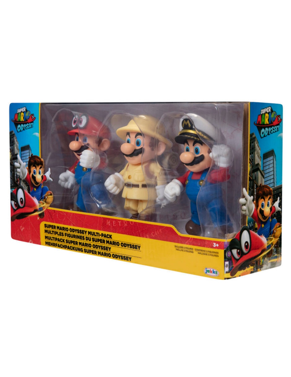 Set figura Super Mario Odyssey Mario Bros Collectors 4