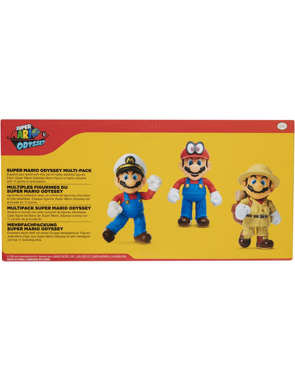 Set figura Super Mario Odyssey Mario Bros Collectors 5