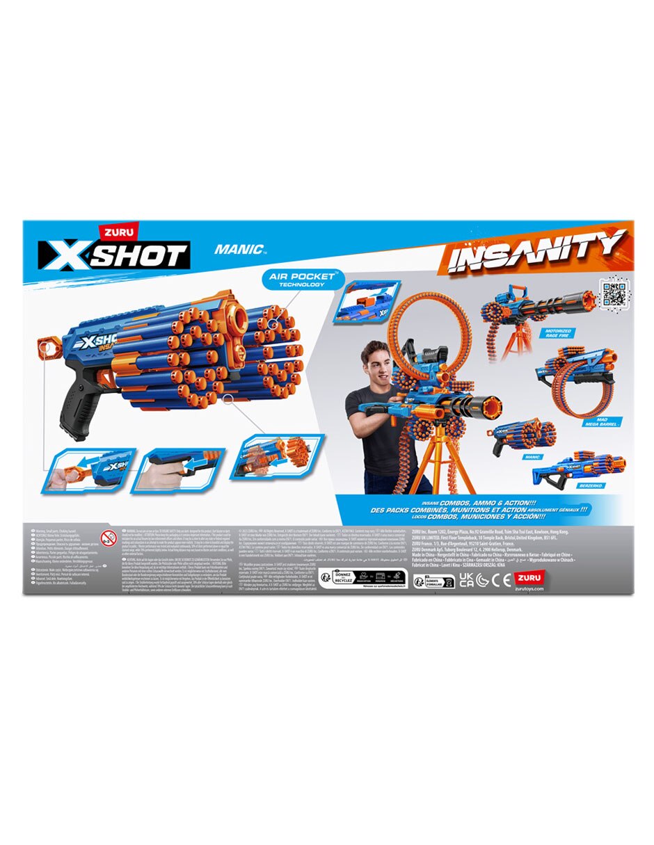 Pistola de dardos Insanity-Manic 6