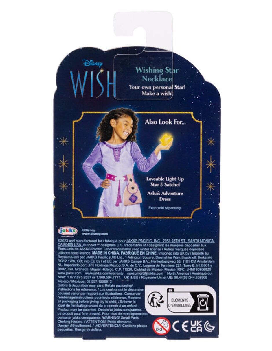 Collar de estrella de los deseos juego de rol para niños