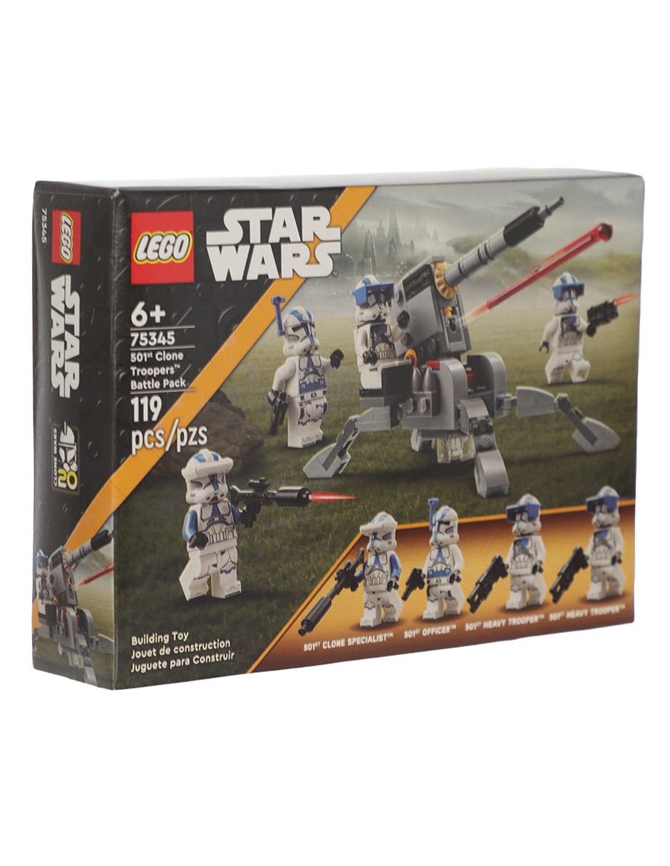 Star Wars: The Clone Wars Pack de Combate: Soldados Clon de la 501 75345 2