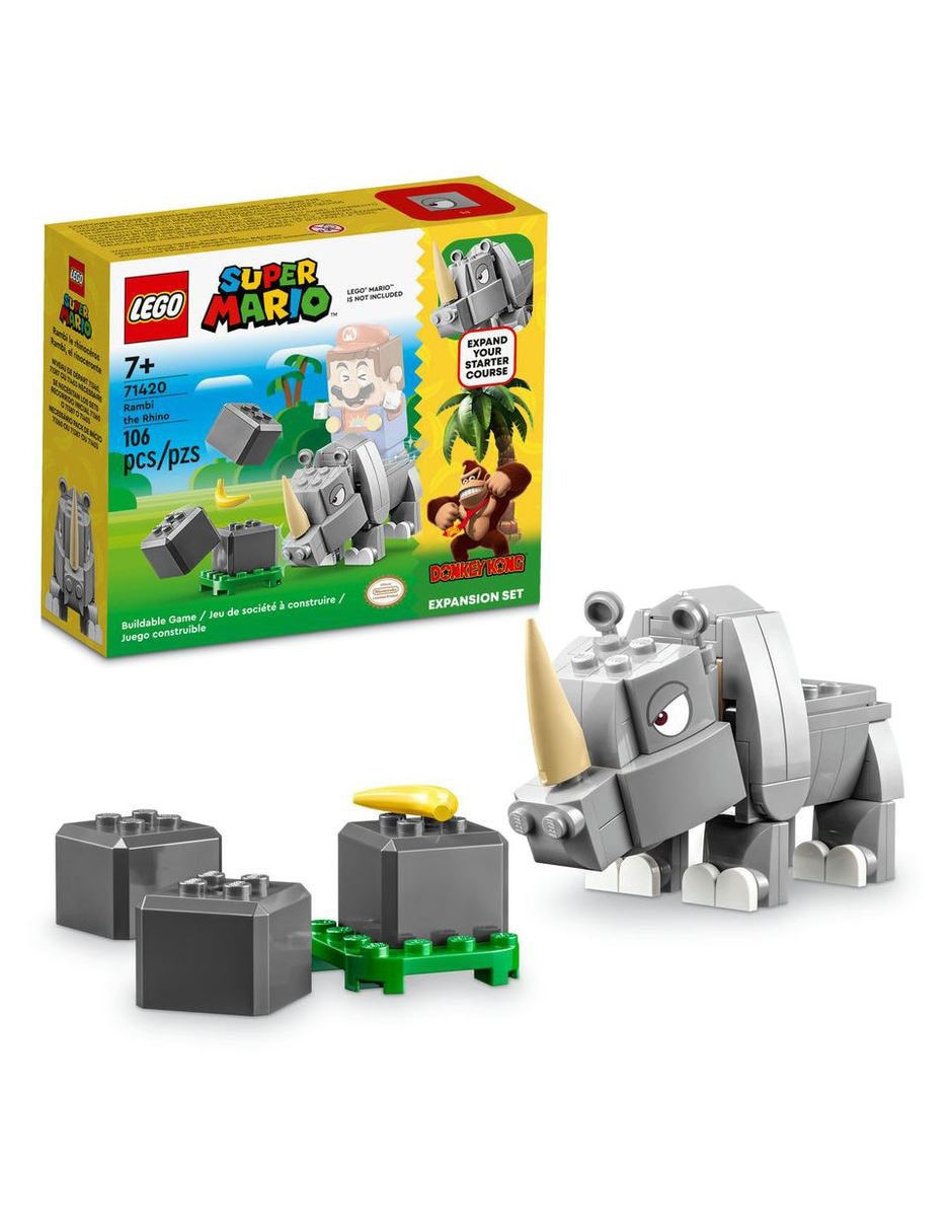 Super Mario Bros Set De Expansión: Rambi, El Rinoceronte 71420