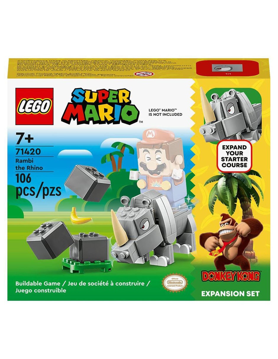 Super Mario Bros Set De Expansión: Rambi, El Rinoceronte 71420