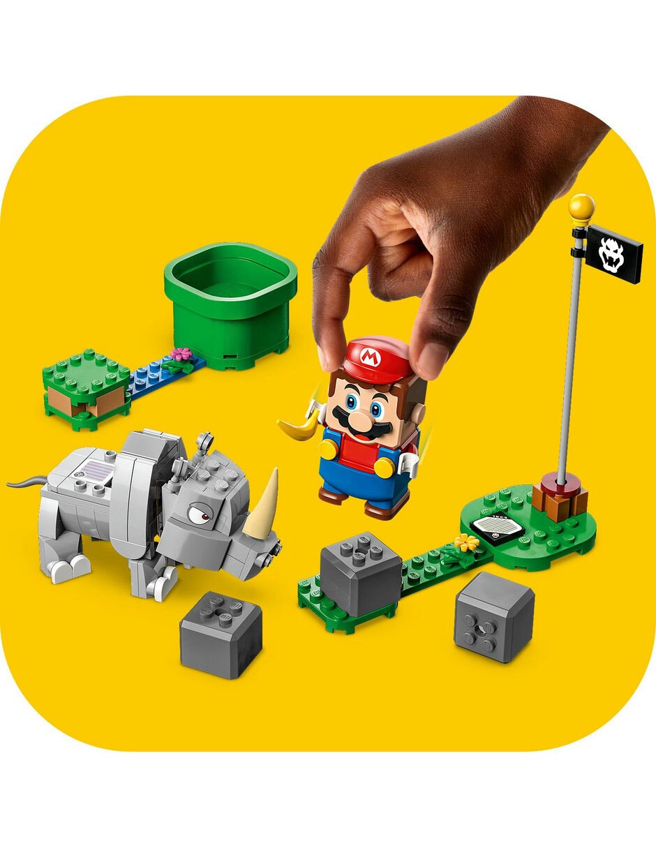Super Mario Bros Set De Expansión: Rambi, El Rinoceronte 71420 8