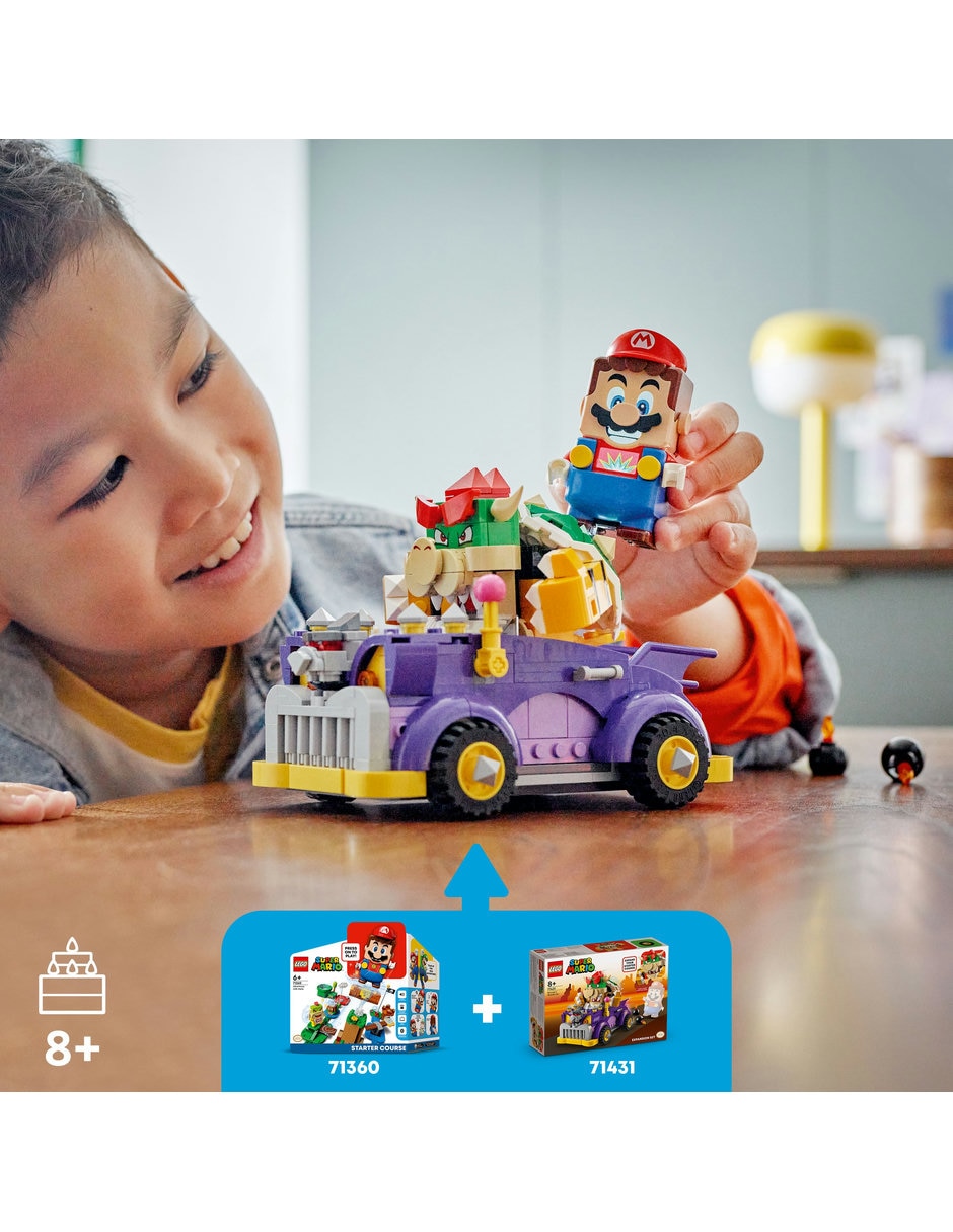 Super Mario Bros Set de expansión: coche monstruoso de Bowser 71431 6