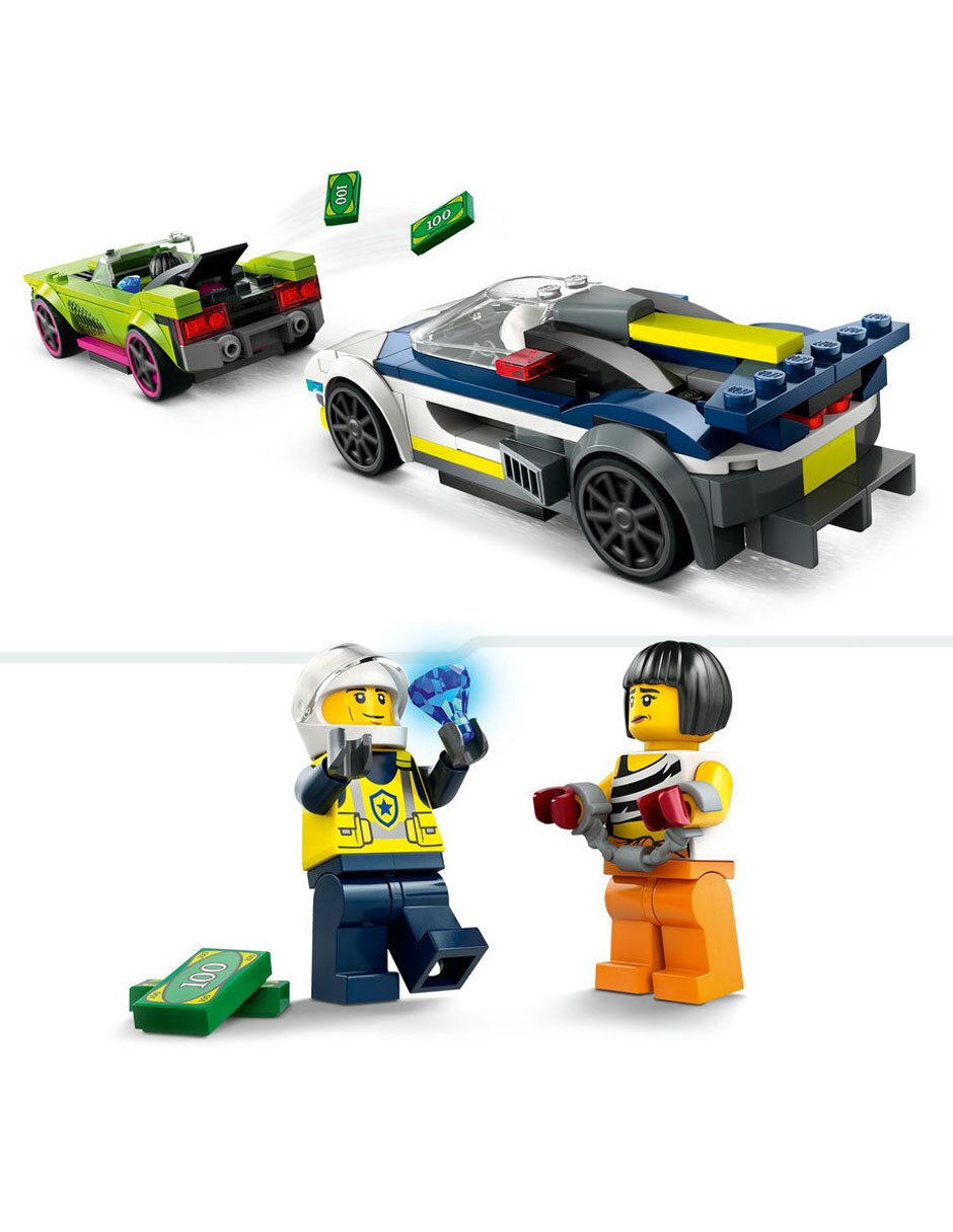 City Coche De Policía Y Potente Deportivo 60415 5