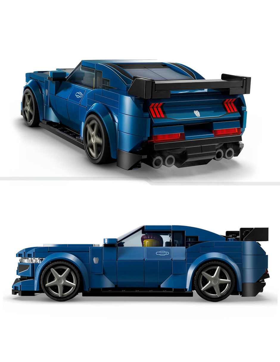 Deportivo Ford Mustang Dark Horse 76920 Speed Champions 6