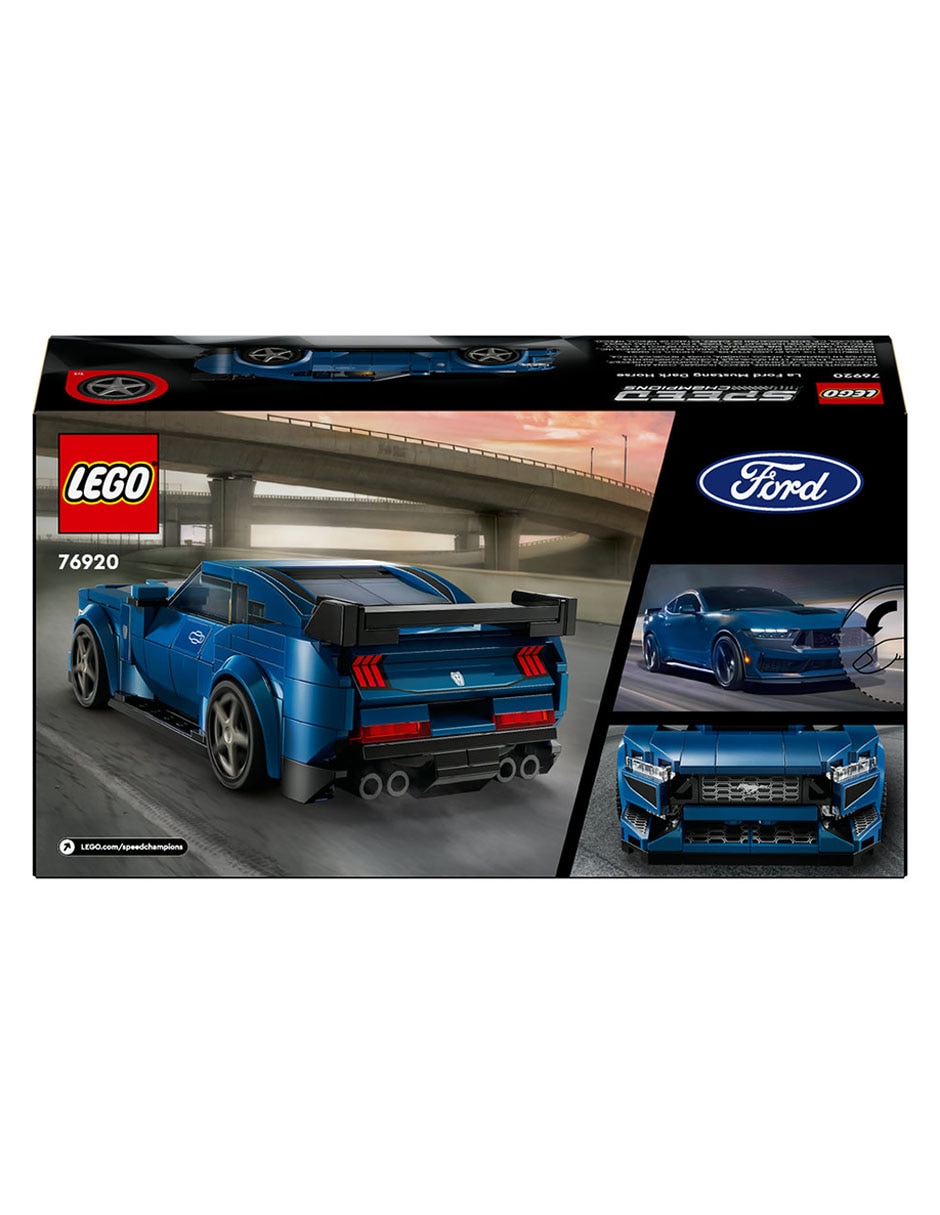 Deportivo Ford Mustang Dark Horse 76920 Speed Champions 10