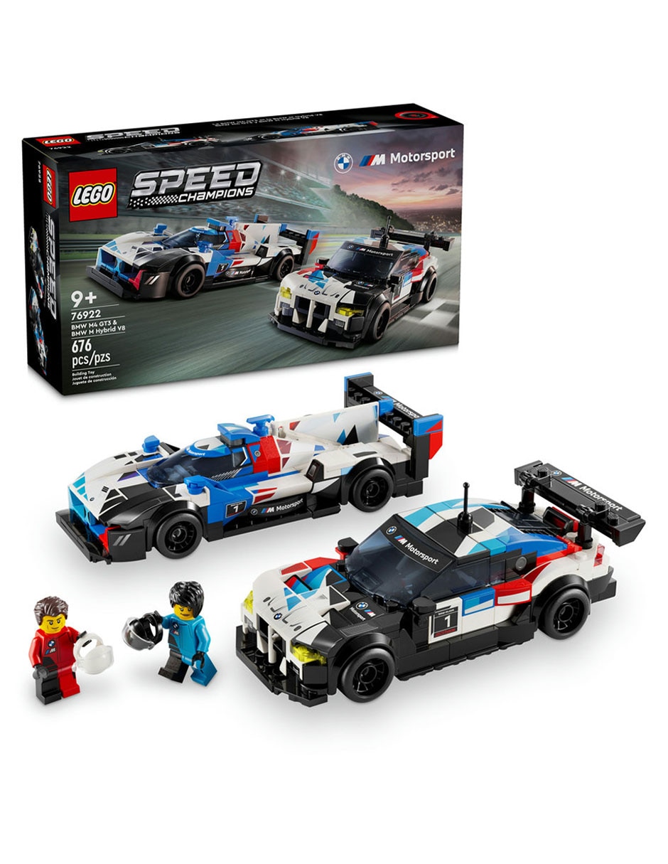 Coches de Carreras BMW M4 GT3 y BMW M Hybrid V8 76922 Speed Champions