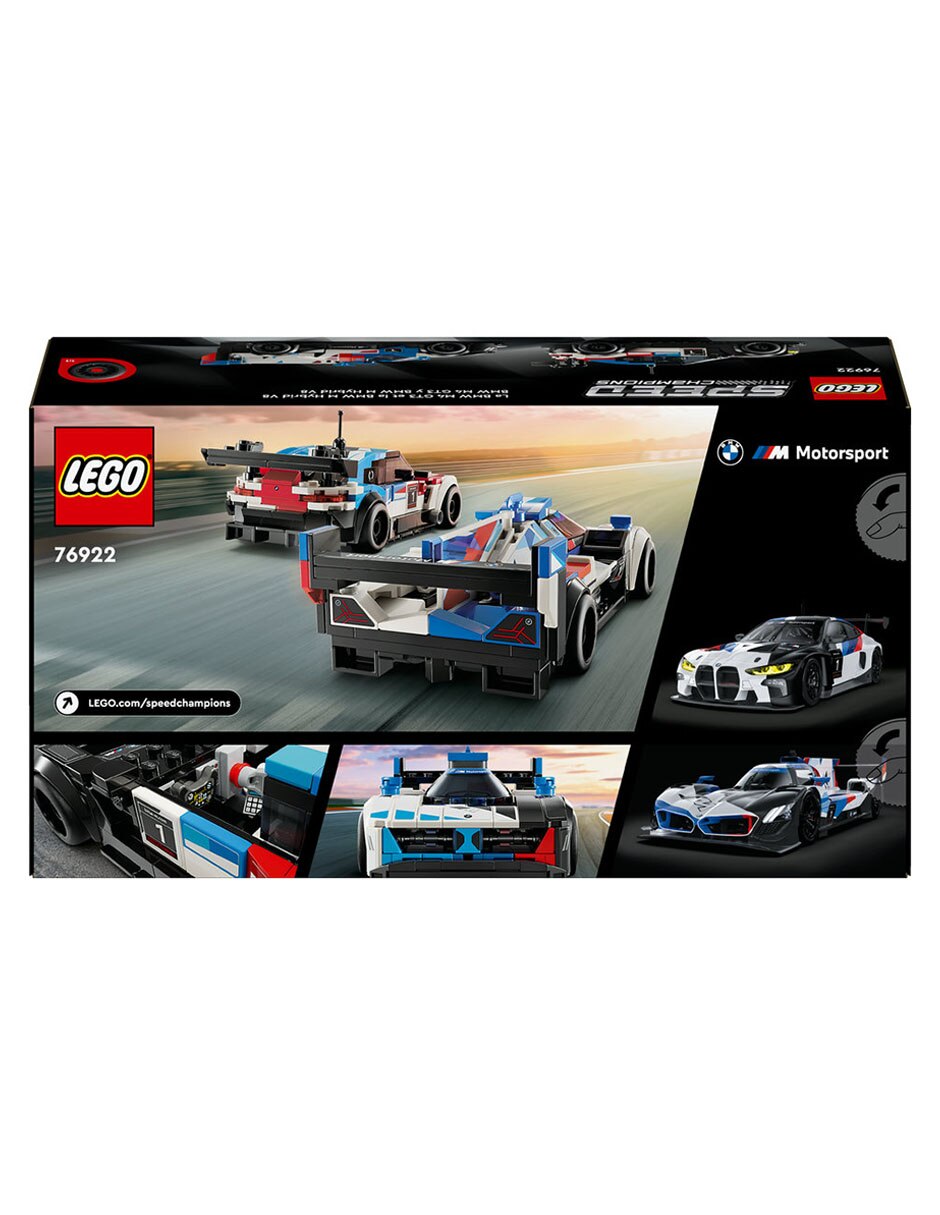 Coches de Carreras BMW M4 GT3 y BMW M Hybrid V8 76922 Speed Champions 9