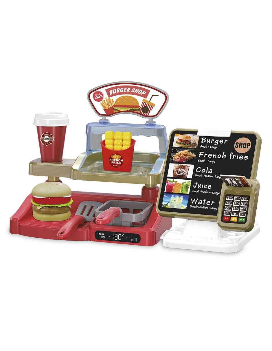 Tienda de comidas juego de rol para niños