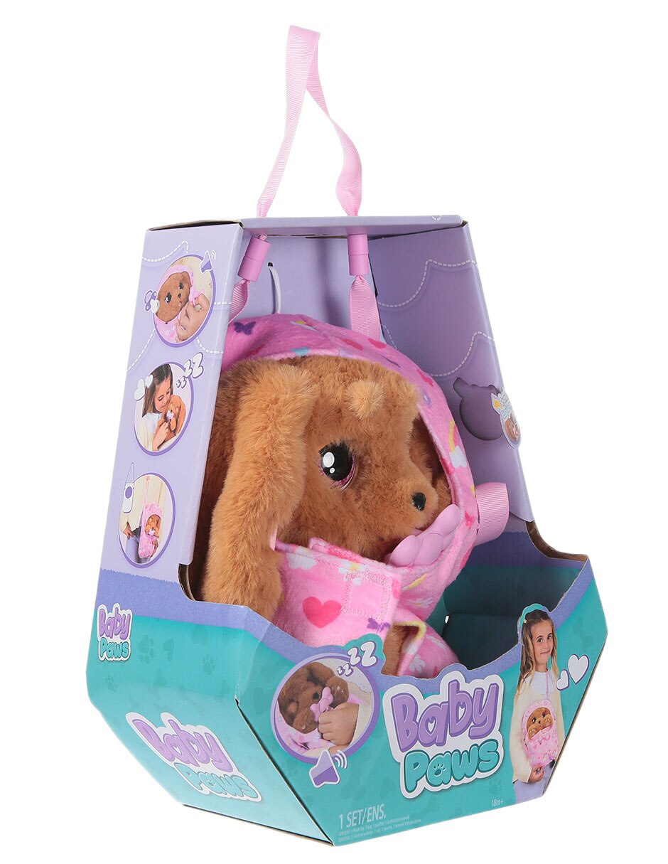 Peluche de Baby Paws Perro de 28 cm 2