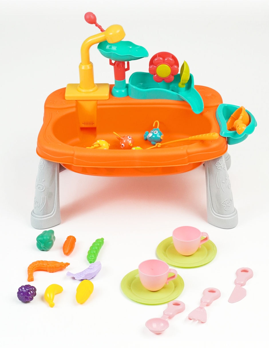 Juguete de fregadero juego de rol para niños 2