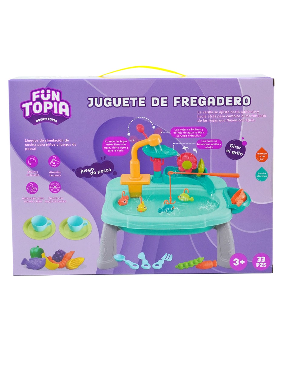 Juguete de fregadero juego de rol para niños