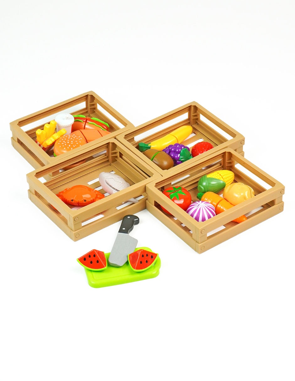 Comida de juguete juego de rol para niños