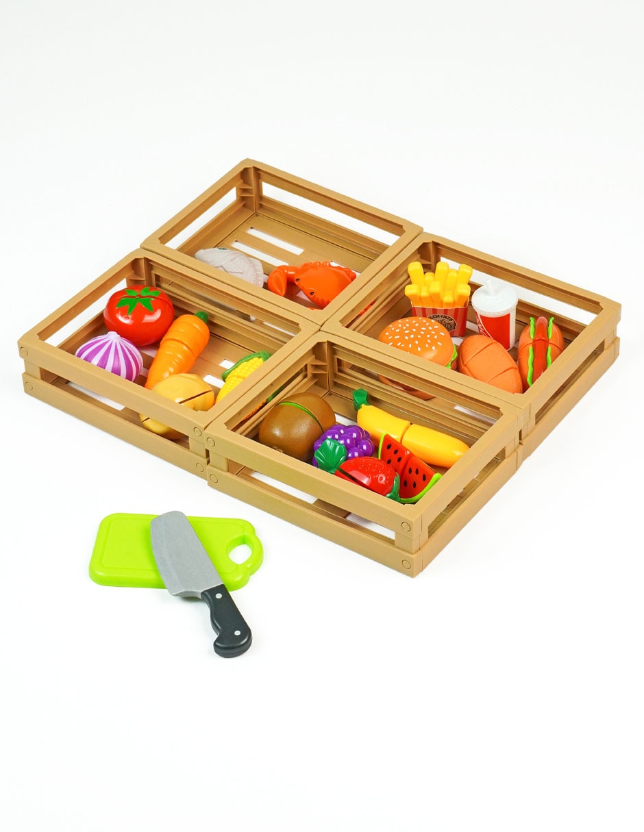 Comida de juguete juego de rol para niños