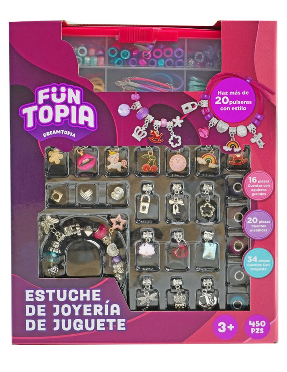 Joyería de juguete juego de rol para niños 5