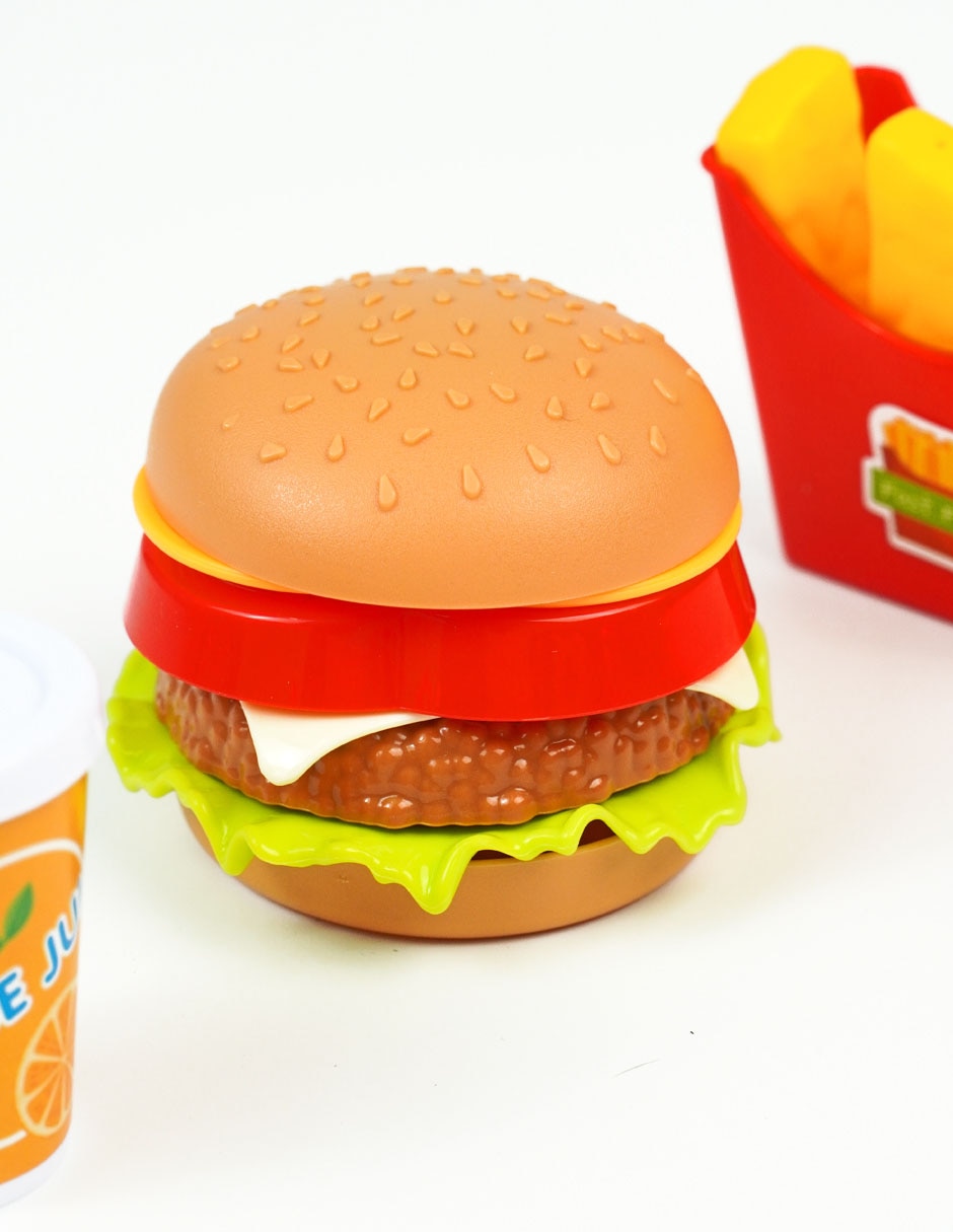 Comida de juguete juego de rol para niños