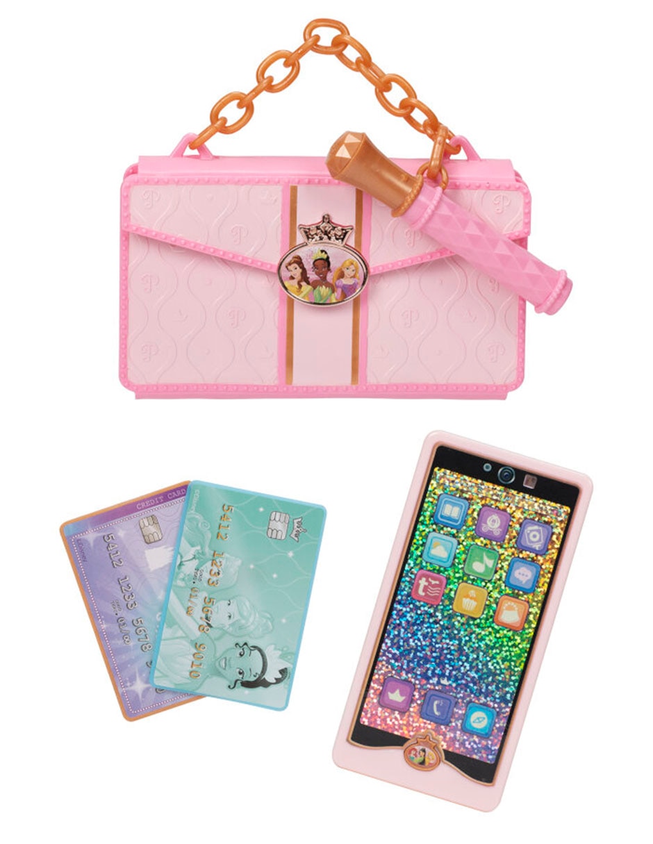 Teléfono de juguete y bonito bolso de mano juego de rol para niños