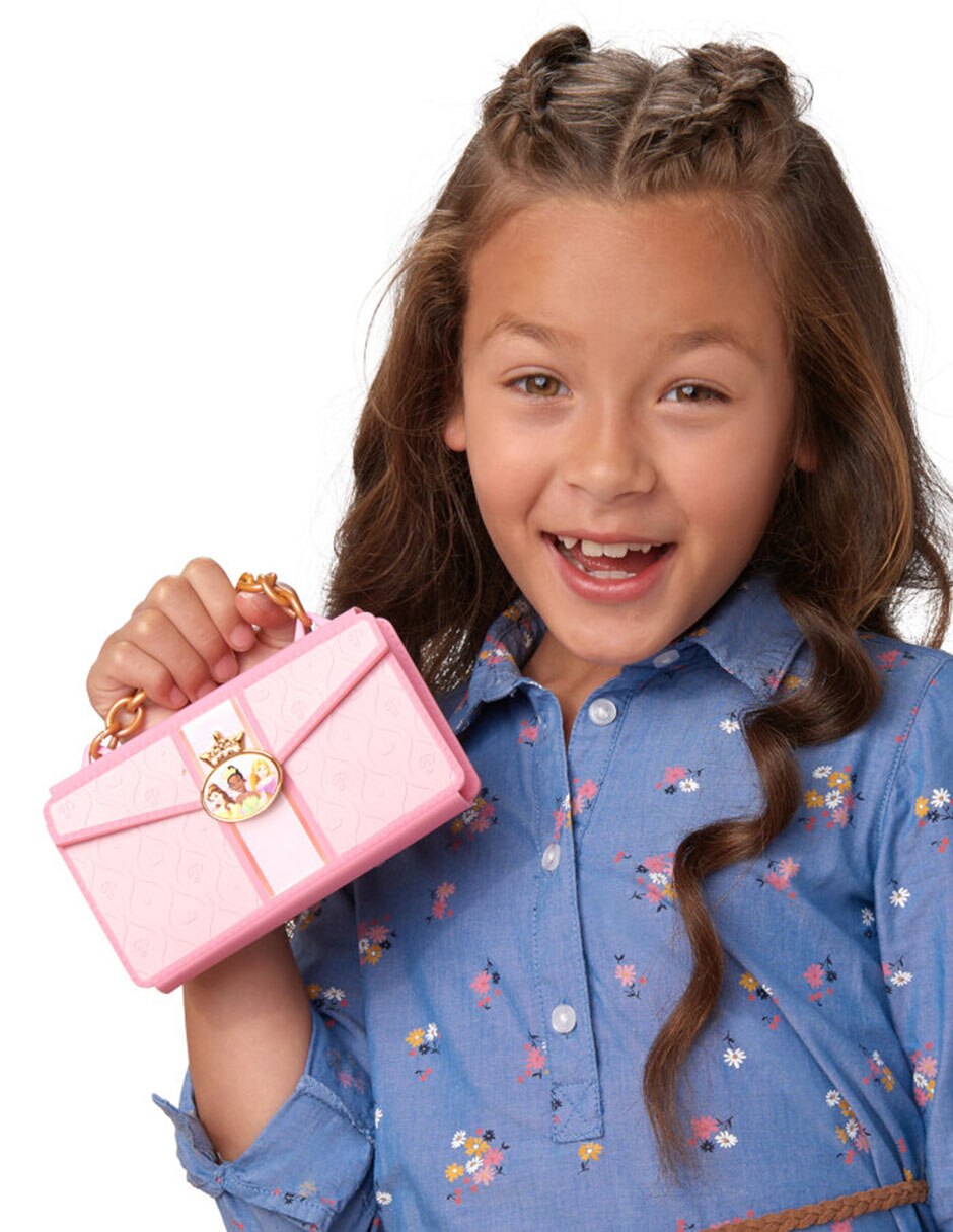 Teléfono de juguete y bonito bolso de mano juego de rol para niños 12