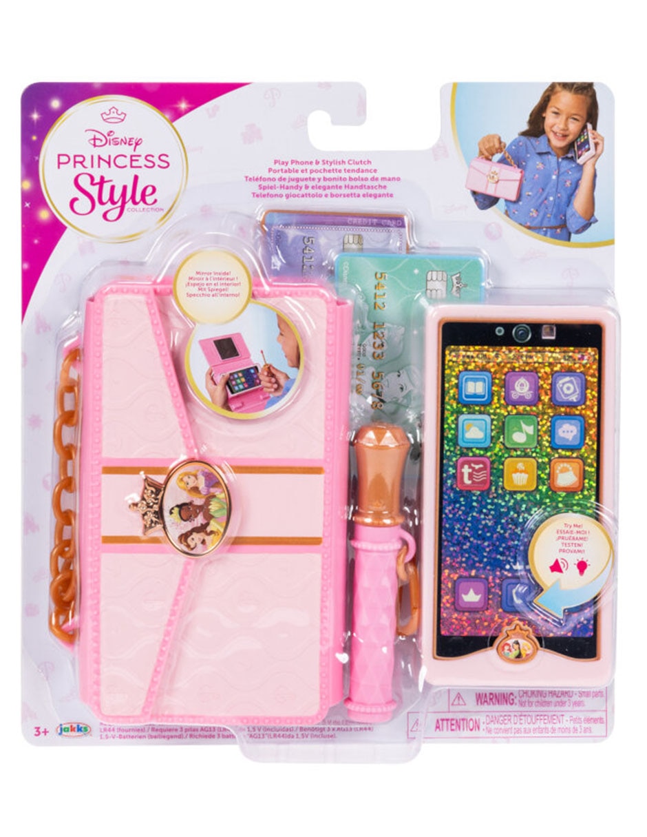 Teléfono de juguete y bonito bolso de mano juego de rol para niños