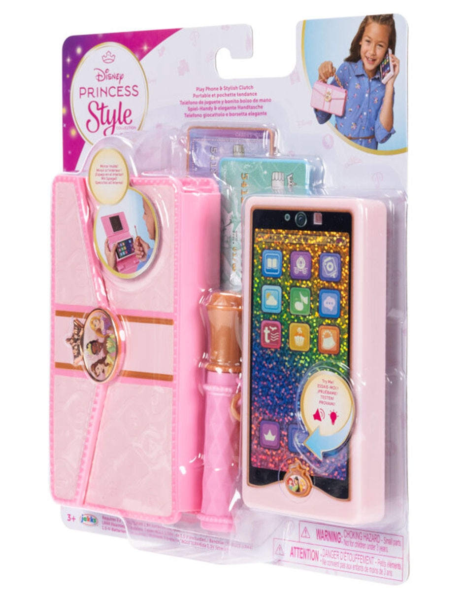 Teléfono de juguete y bonito bolso de mano juego de rol para niños