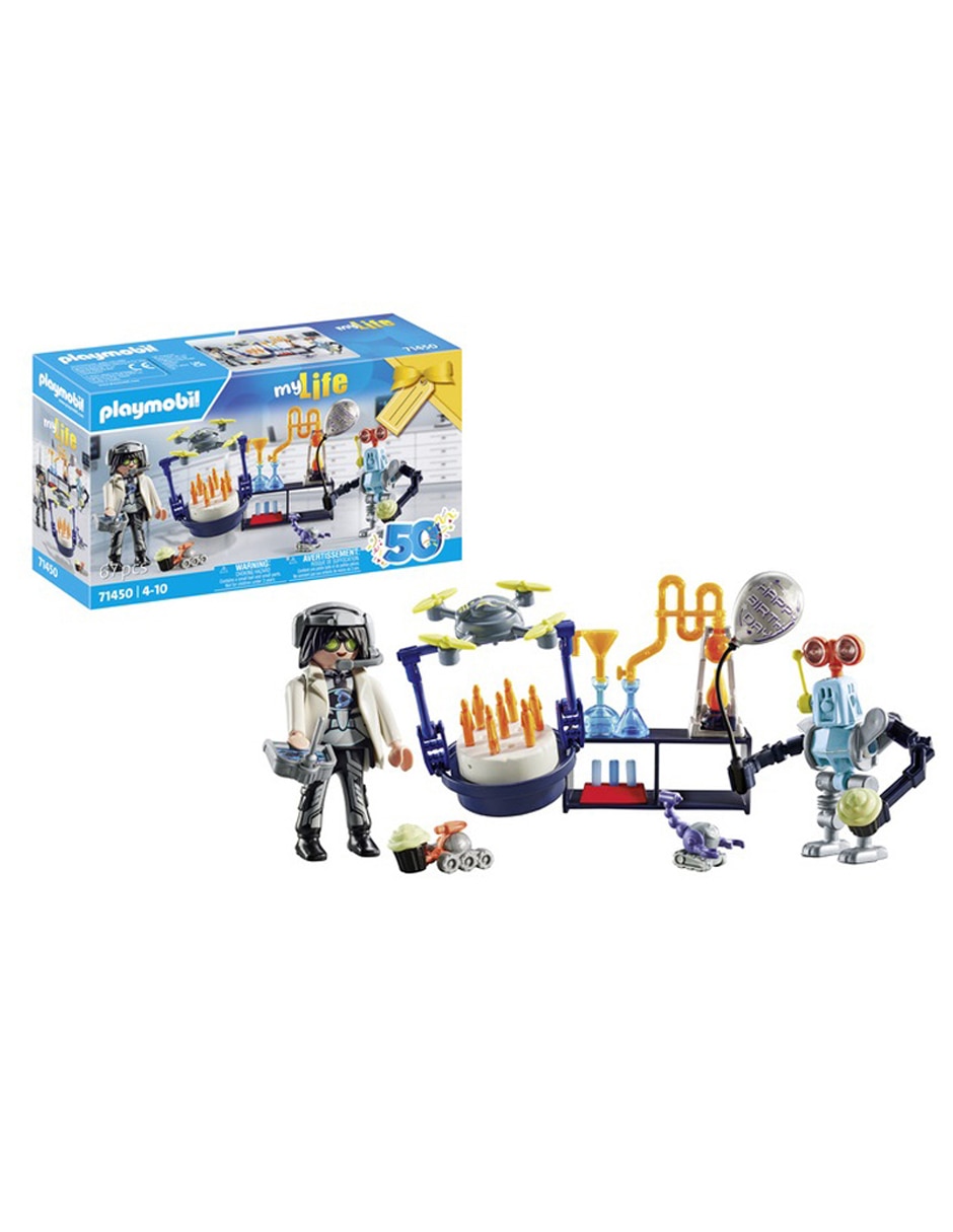 My Life Investigador con robots