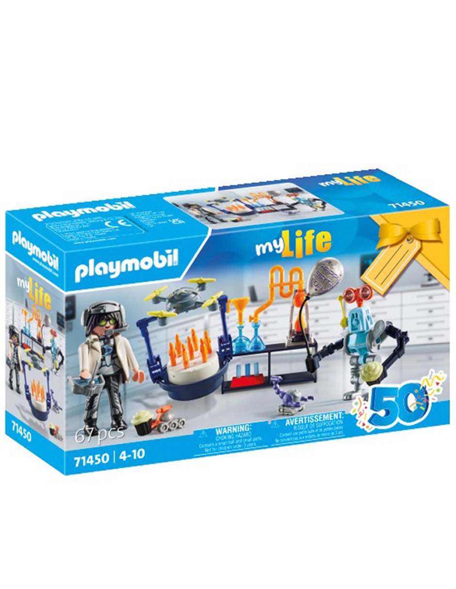 My Life Investigador con robots