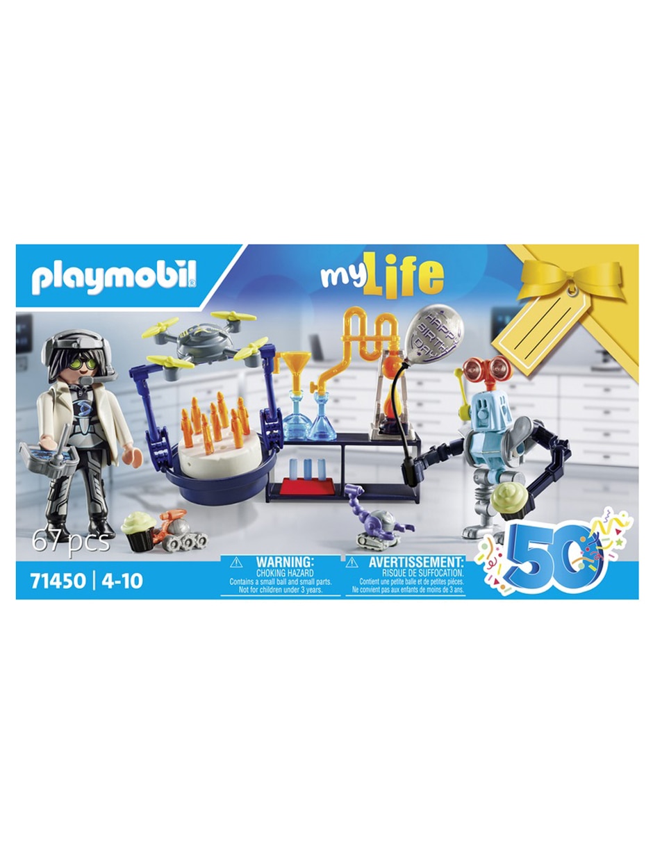 My Life Investigador con robots