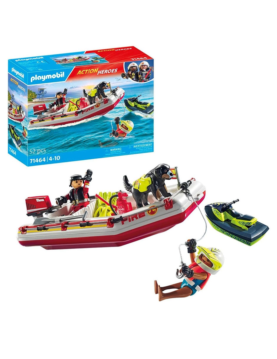 Fireboat with Aqua Scooter Action Heroes 2