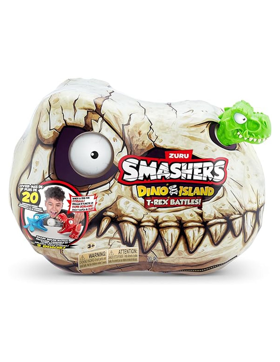 Set figura articulada Dino Island Smashers Collectors