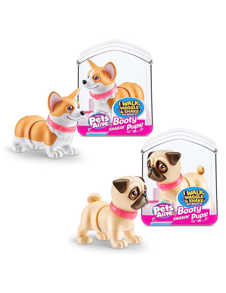 Peluche de perro Pets Alive Booty Shakin' Pups 1