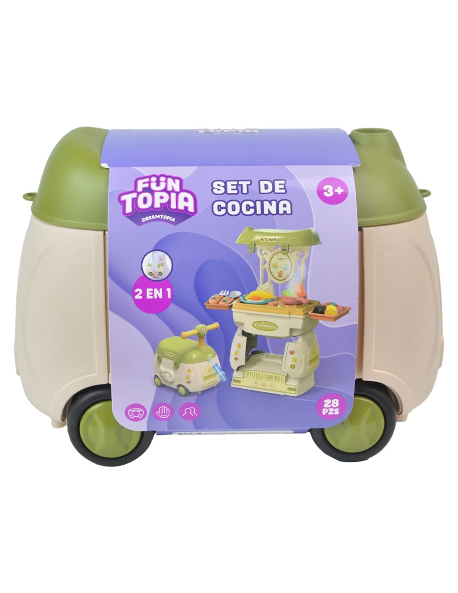 Set de cocina 2 en 1 Funtopia juego de rol para niños