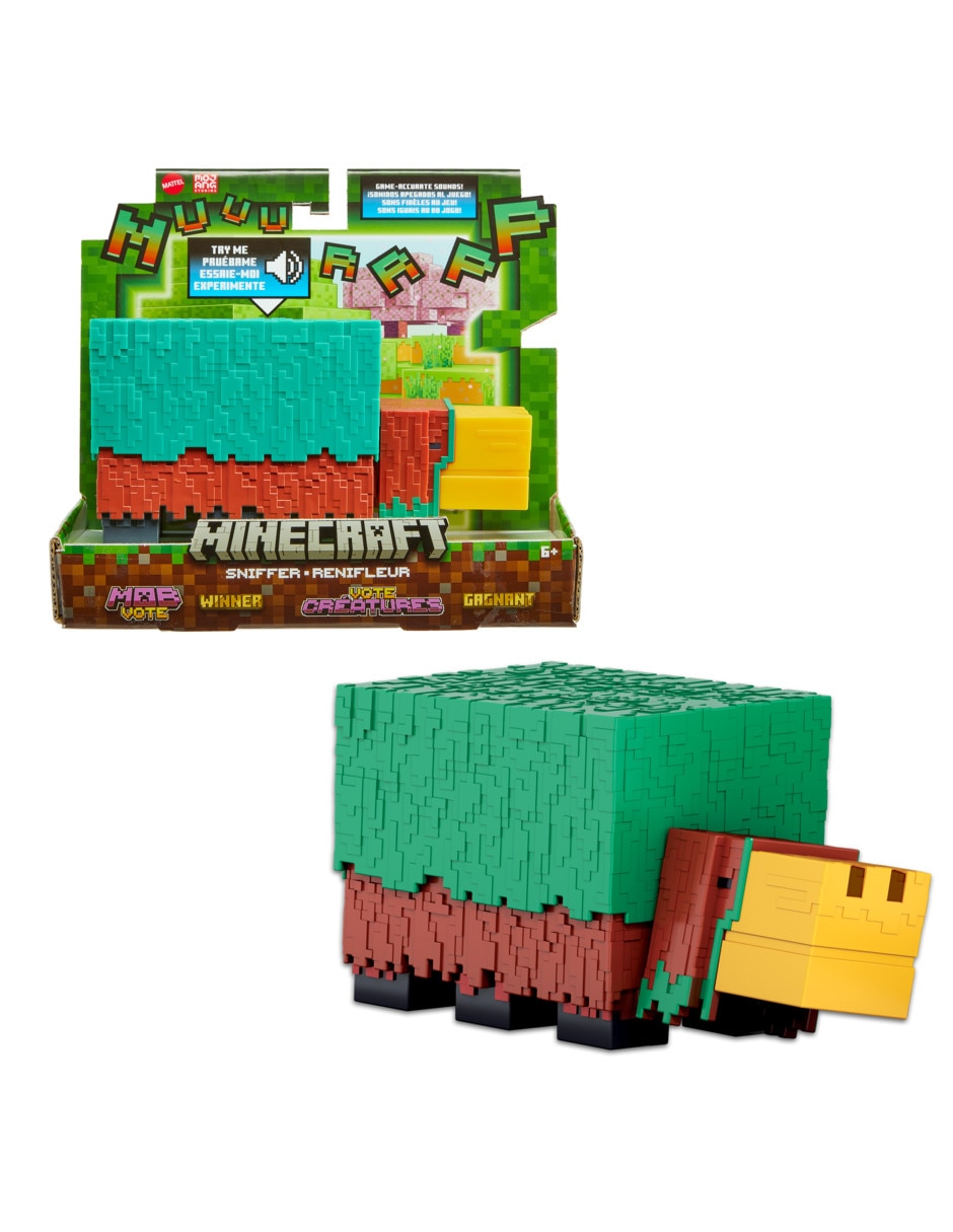 Figura articulada Minecraft Collectors Con movimiento y sonido