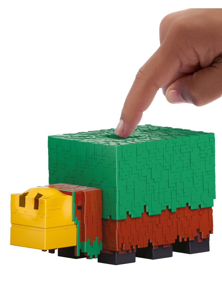 Figura articulada Minecraft Collectors Con movimiento y sonido