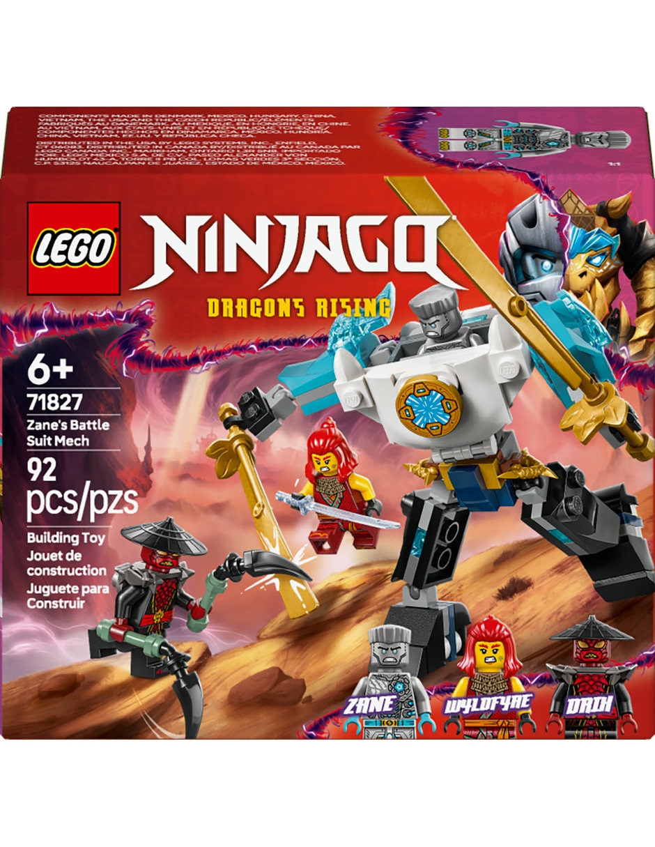 LEGO Armadura Robótica De Combate De Zane 71827 Ninjago 6