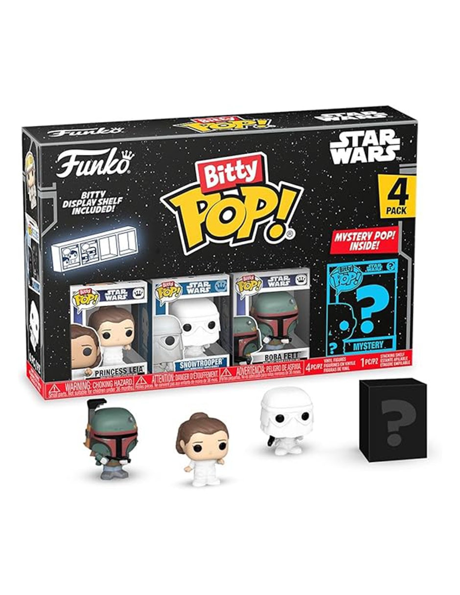 POP! Star Wars Princess Leia, Snowtrooper y Boba Fett POP! Star Wars Princess Leia, Snowtrooper y Boba Fett