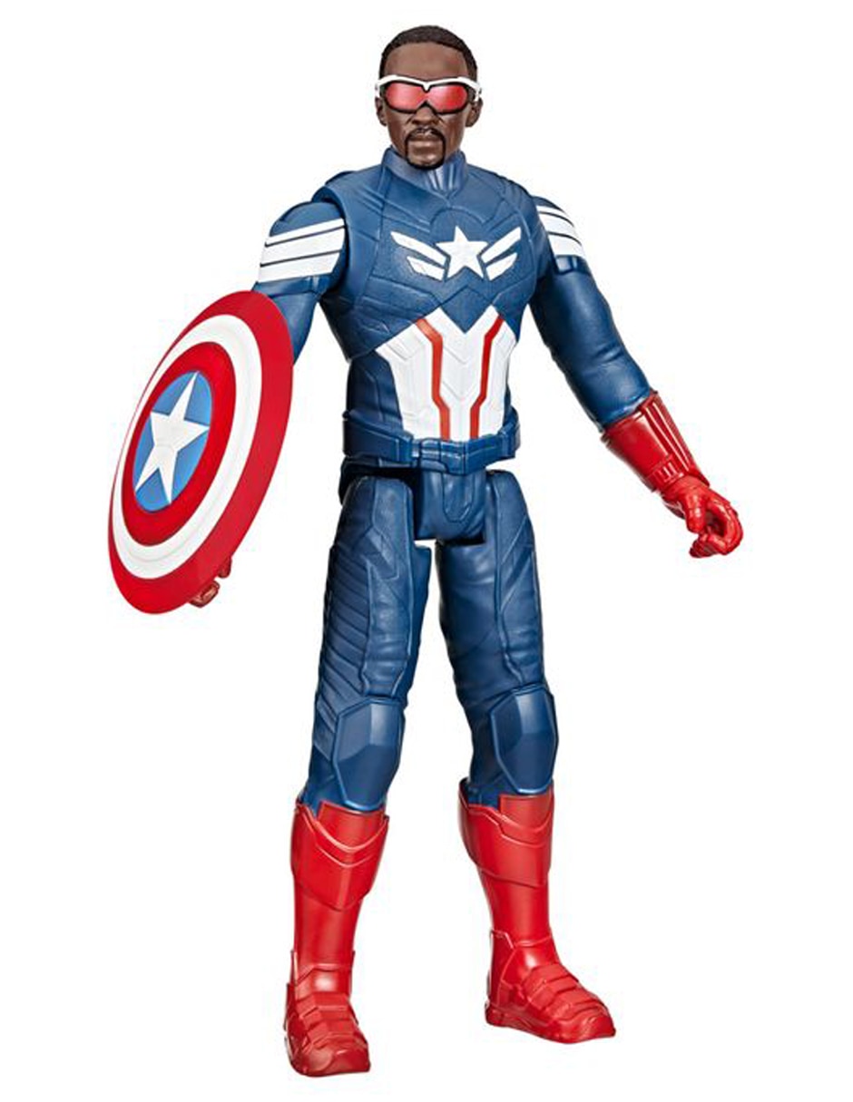 Figura articulada Captain America Brave New World Capitán América Collectors