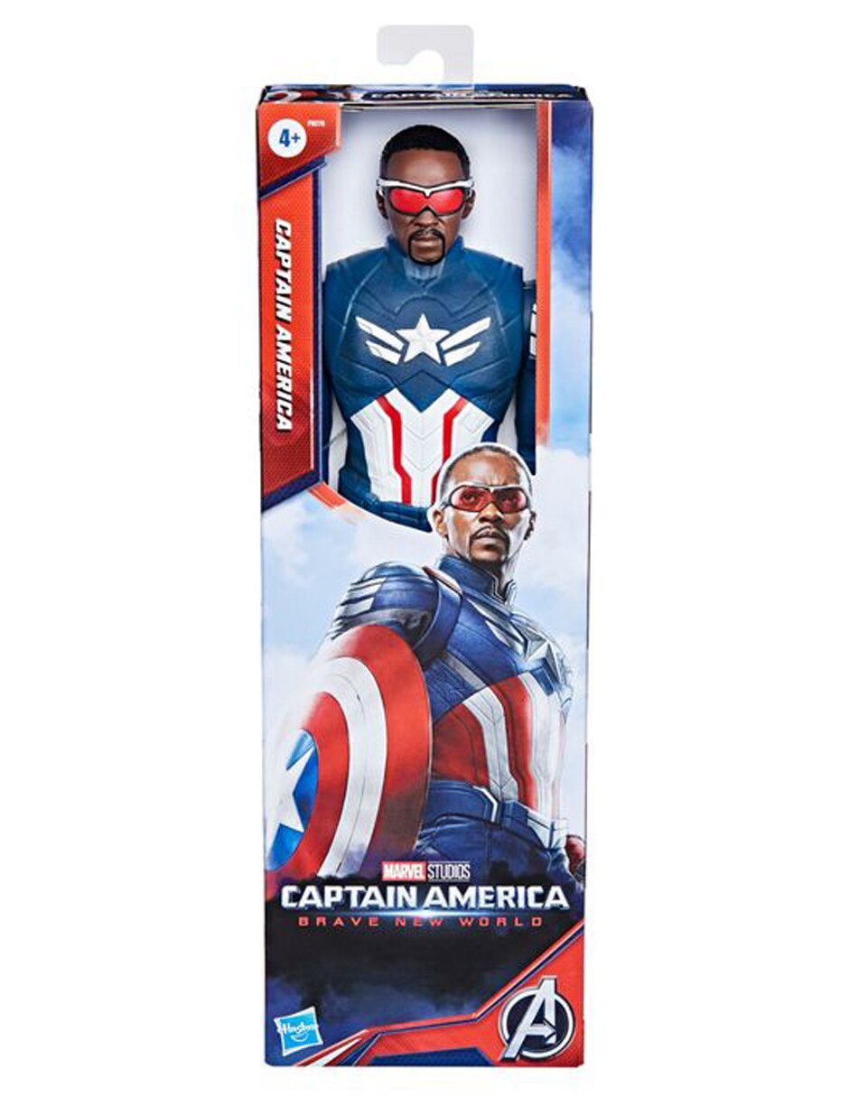 Figura articulada Captain America Brave New World Capitán América Collectors 2