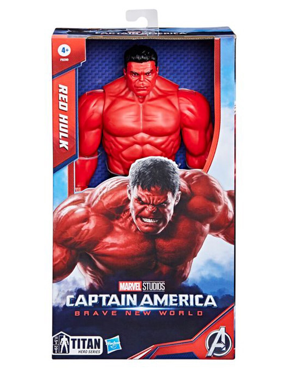 Figura articulada Captain America Brave New World Red Hulk Titan Hero 2