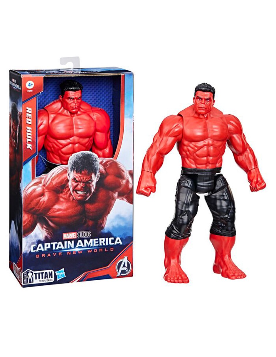 Figura articulada Captain America Brave New World Red Hulk Titan Hero 3