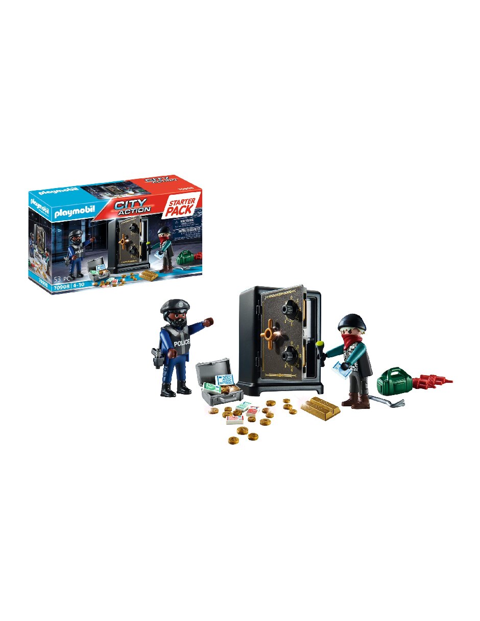 City action Starter Pack Bank Robbery 70908 Playmobil 2