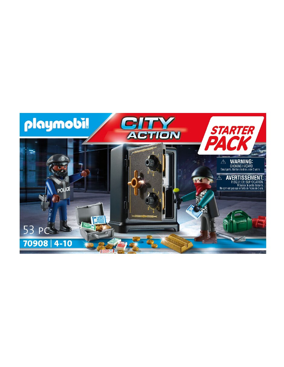 City action Starter Pack Bank Robbery 70908 Playmobil 3