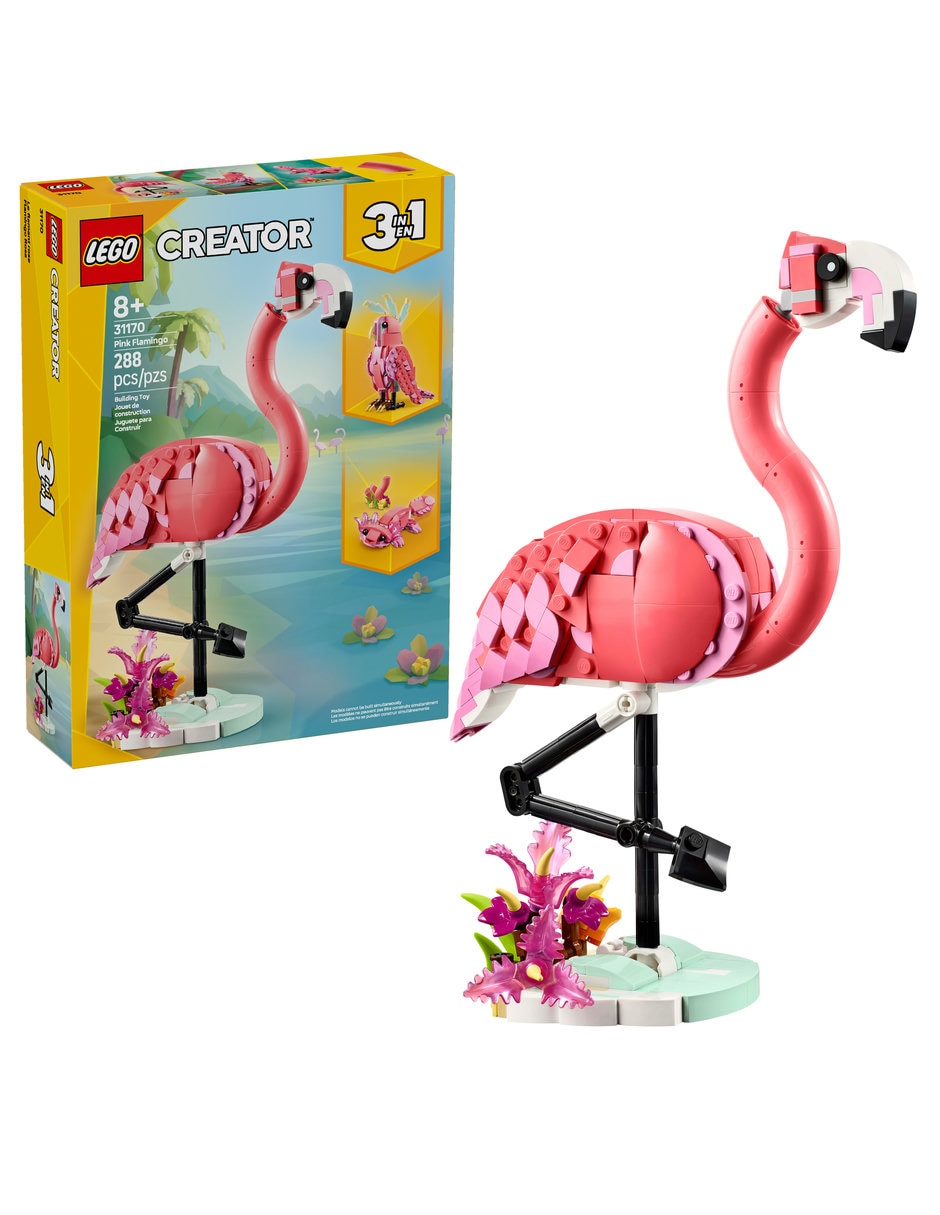Creator 3 En 1 Fauna Salvaje: Flamingo 31170 Lego Creator Creator 3 En 1 Fauna Salvaje: Flamingo 31170 Lego Creator