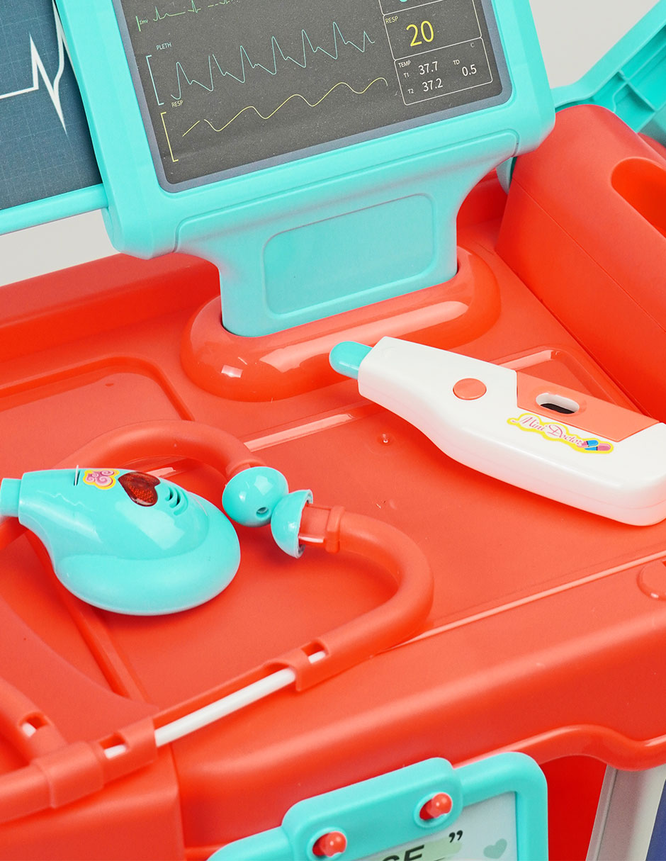 Consultorio Mérdico Móvil Funtopia juego de rol para niños
