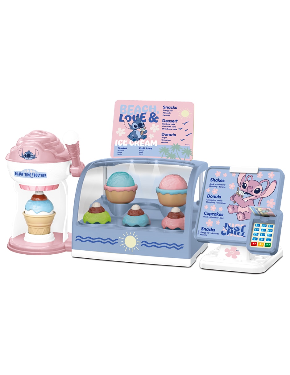 Stitch heladería ice cream shop juego de rol para niños