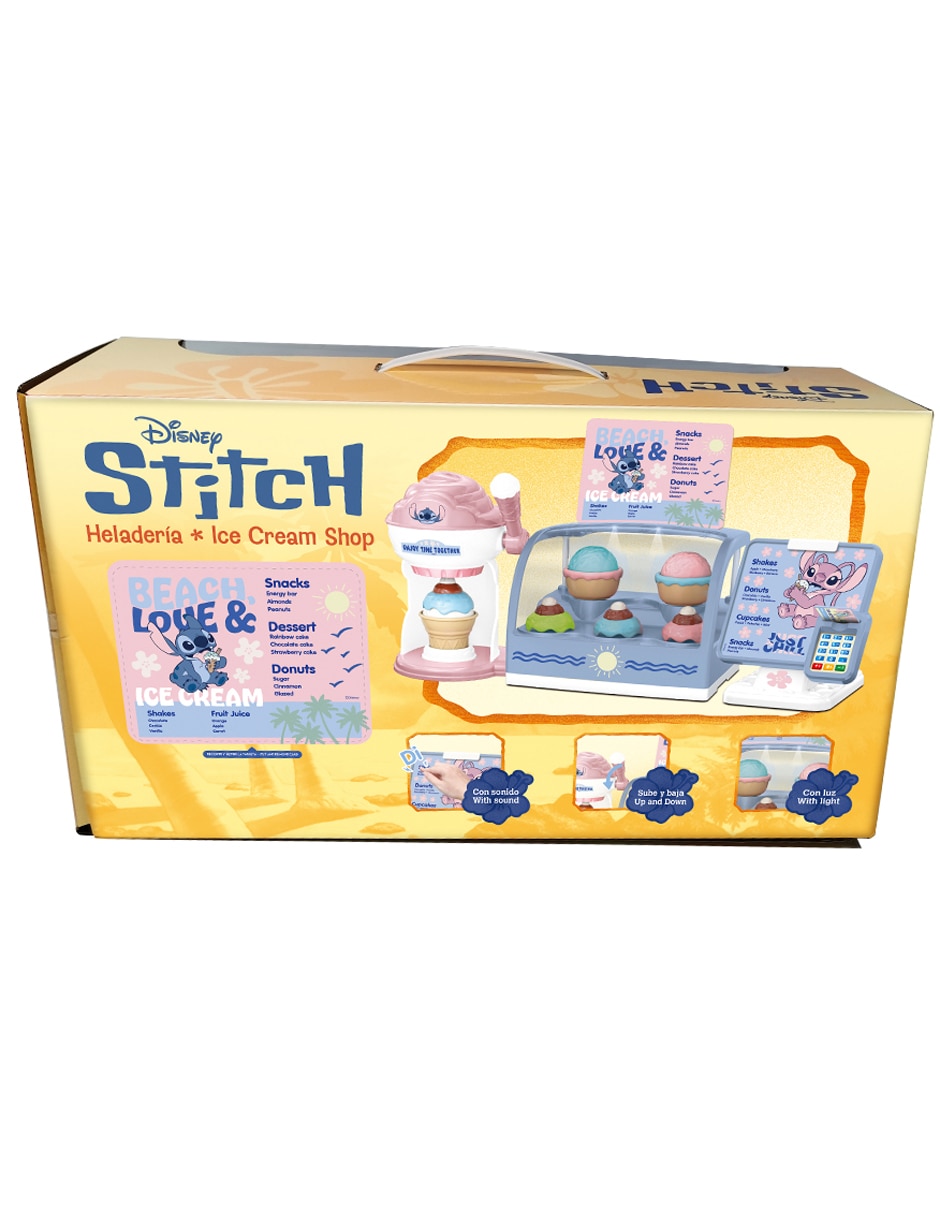Stitch heladería ice cream shop juego de rol para niños