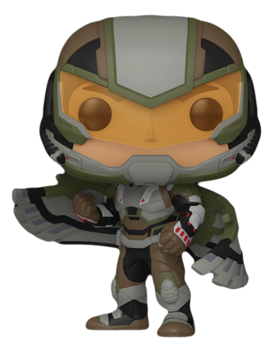 POP! Captain America Brave New World Falcon Cabeza oscilante